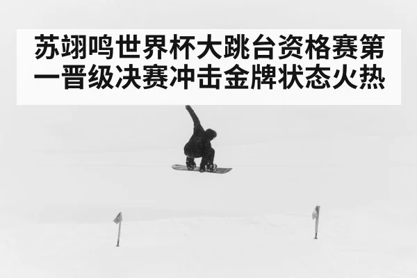 苏翊鸣世界杯大跳台资格赛第一晋级决赛冲击金牌状态火热