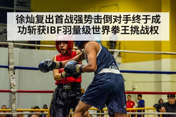 徐灿复出首战强势击倒对手终于成功斩获IBF羽量级世界拳王挑战权